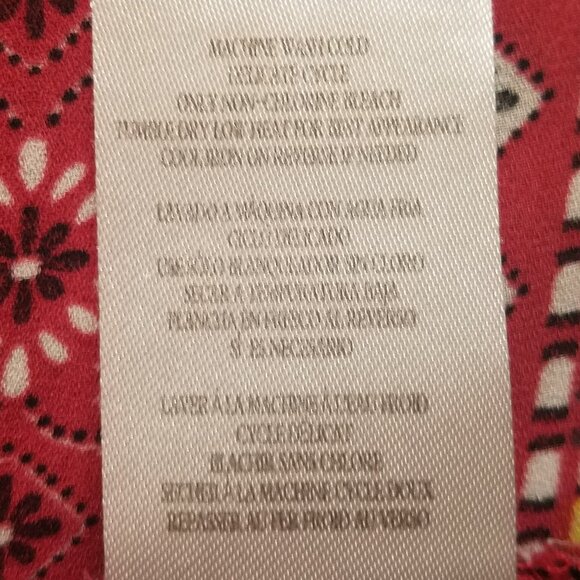 KUT from the Kloth Boho Paisley Cascade Ruffle Tank Top - Picture 15 of 16